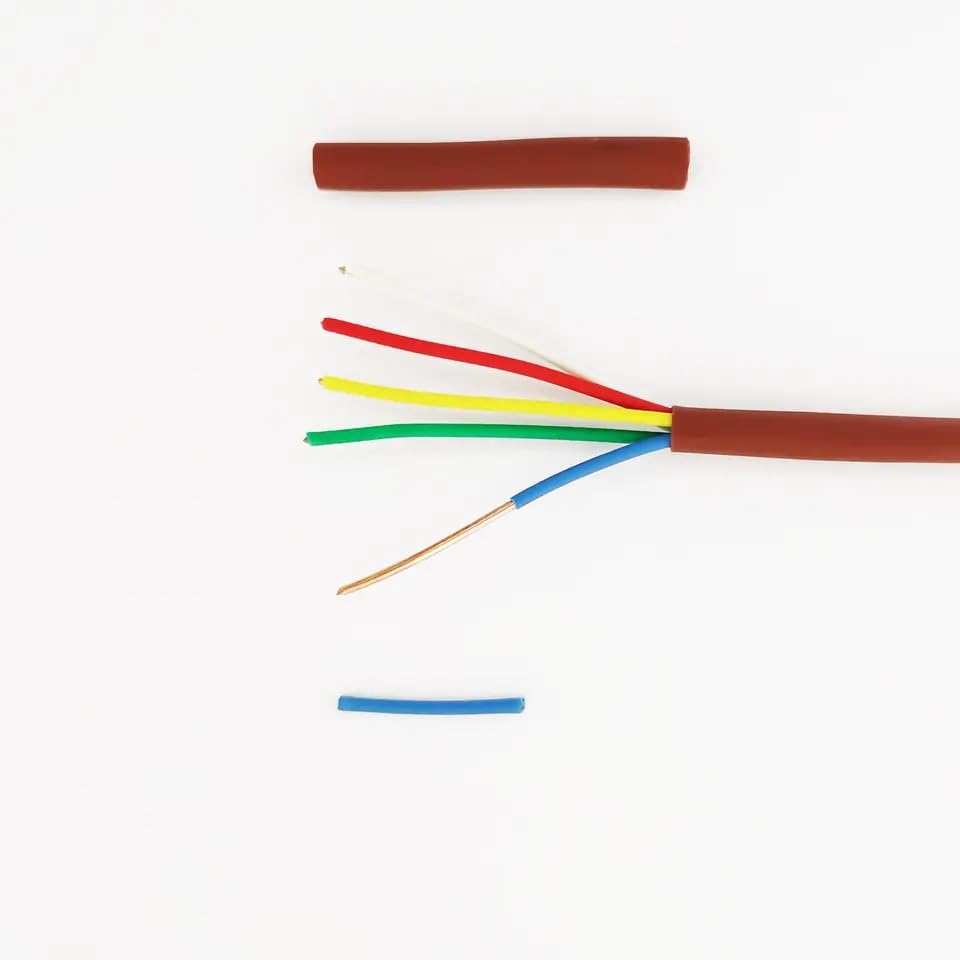 18/5 core csa type lvt thermostat wire solid copper 18 gauge cable – brown – cl2 cmr riser rated (cl3) 75 meter/ 250 ft roll 18/5 core csa type lvt thermostat wire solid copper 18 gauge cable – brown – cl2 cmr riser rated (cl3) 75 meter/ 250 ft roll