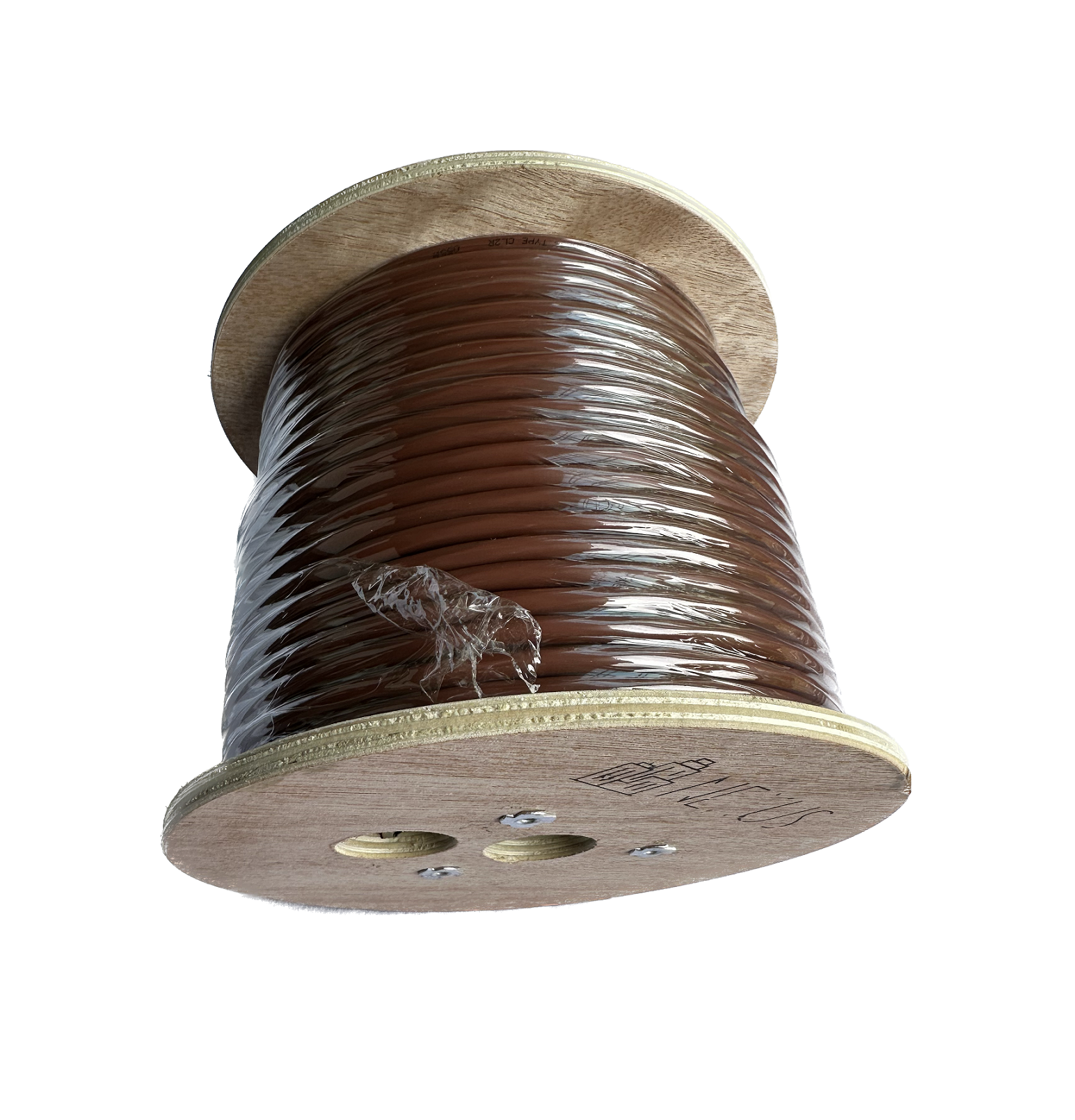 18/6 core csa type lvt thermostat wire solid copper 18 gauge cable – brown – cl2 cmr riser rated (cl3) 75 meter/ 250 ft roll 18/6 core csa type lvt thermostat wire solid copper 18 gauge cable – brown – cl2 cmr riser rated (cl3) 75 meter/ 250 ft roll