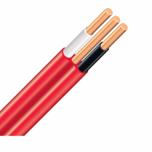 sarwire csa certificate red nmd90 10/2 copper conductor with bare copper grounding wire 75m per roll