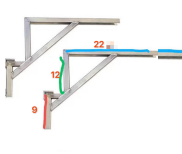 duretech heavy duty aluminum offset wall mount bracket for mini split heat pump/ac duretech heavy duty aluminum offset wall mount bracket for mini split heat pump/ac